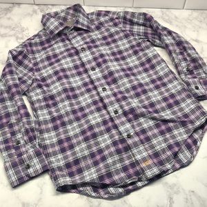 Thomas Dean Boys Button Down LS Shirt